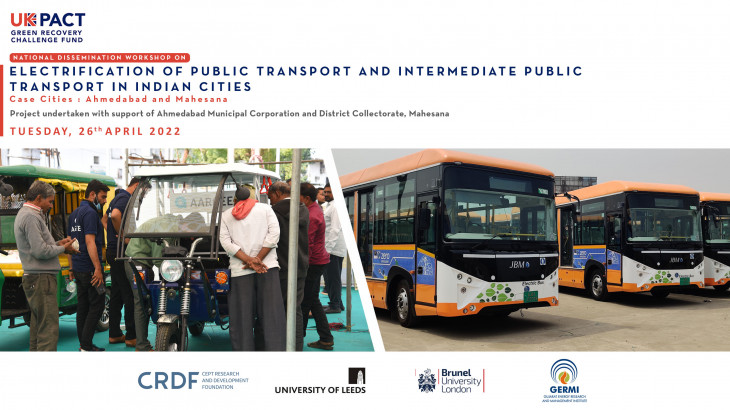 National Dissemination Workshop on: Electrification of Public Transport and Intermediate Public Transport in Indian Cities