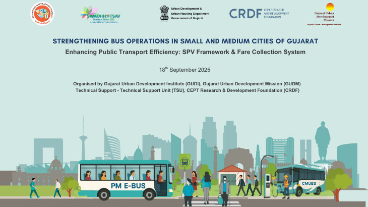 Workshop on Strengthening Bus Operations in Small and Medium Cities of Gujarat