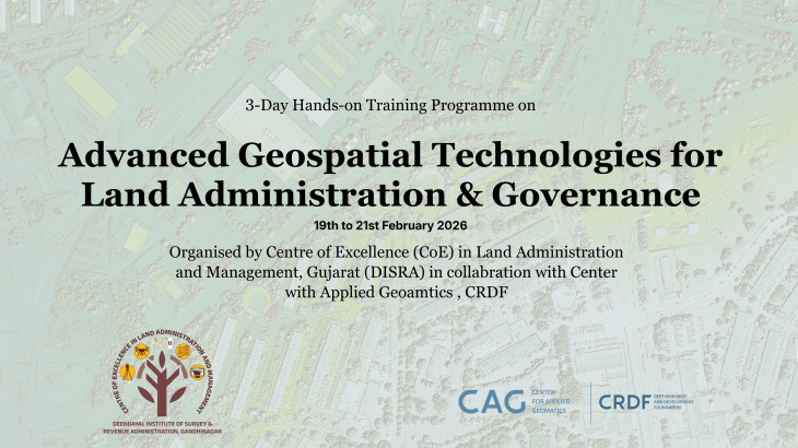 Geospatial Technologies for  Land Administration and Governance