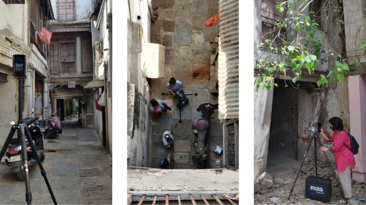 Surveying Heritage Building in Ahmedabad : Empowering Local Action and Skills for Heritage Conservation