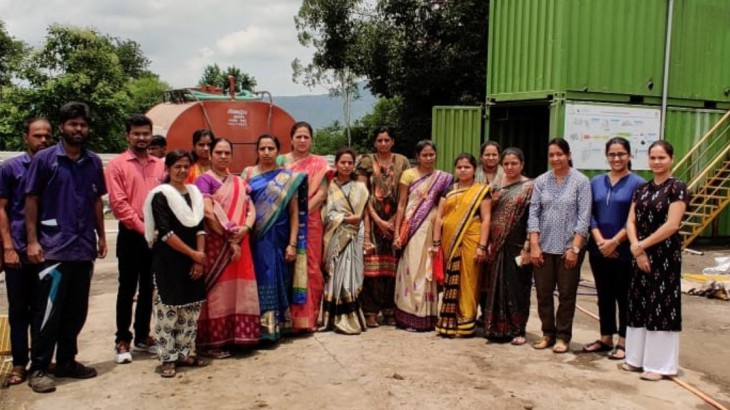 Sanitation workshop for women councilors in Wai