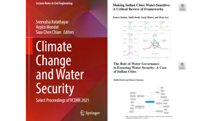 Water4Change project team at CEPT University publishes research on urban water systems
