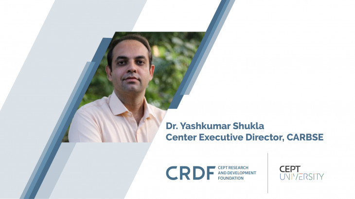 Dr. Yash Shukla serves as Team Lead for ADB Program on cooling systems