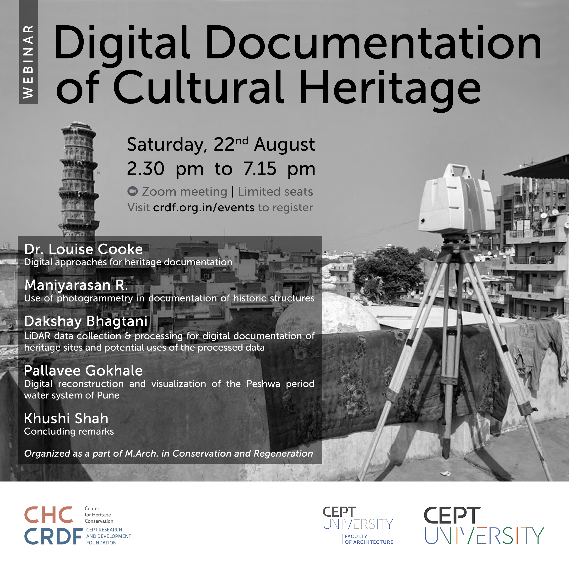 Digital Documentation of Cultural Heritage | CEPT Research and ...