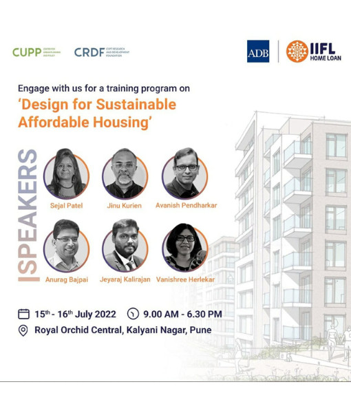 Training Program: Design for Sustainable Affordable Housing 