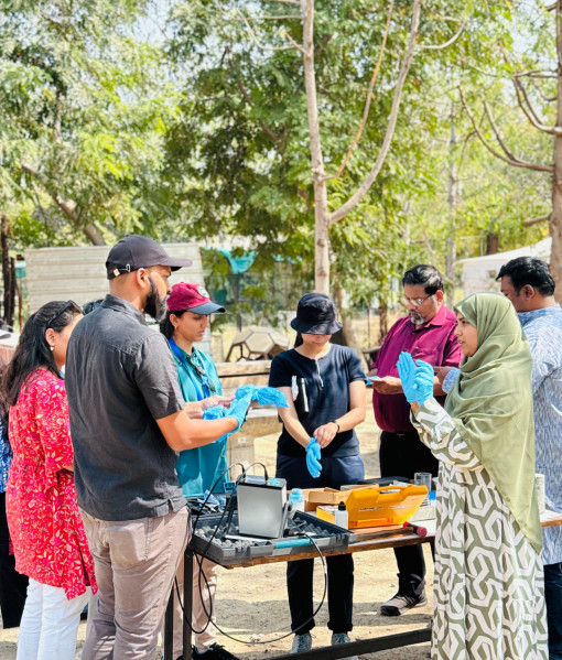 Hands-on Technical Sessions and Book Display:  In-Person Training on ‘Modern Architecture Conservation in India’ 2025 
