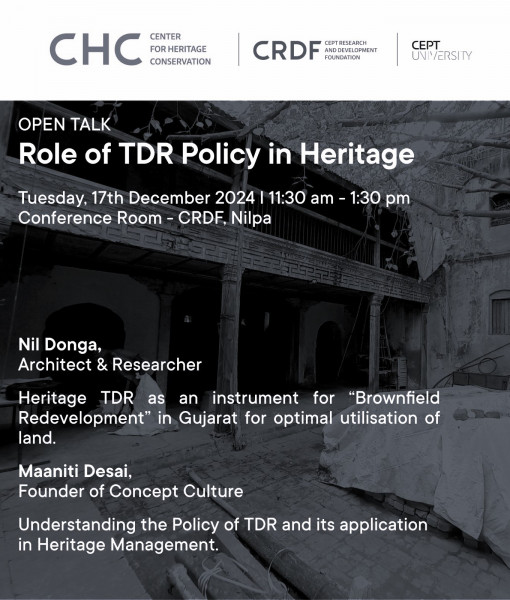 Role of TDR Policy in Heritage