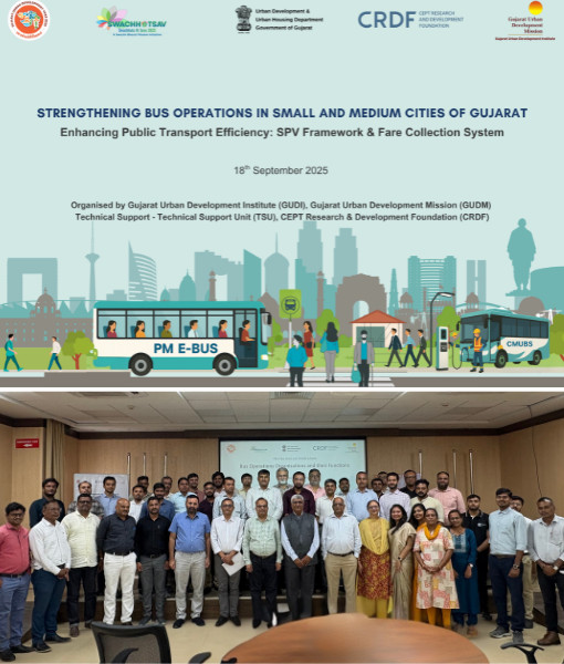 Workshop on Strengthening Bus Operations in Small and Medium Cities of Gujarat