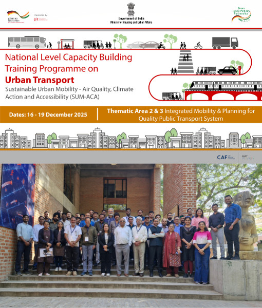 National Level Capacity Building Training Programme on Urban Transport