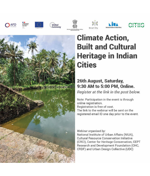 Climate Action, Built and Cultural Heritage in Indian Cities