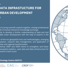 Indo-German Workshop on Open Spatial Data Infrastructure for Sustainable Urban Development
