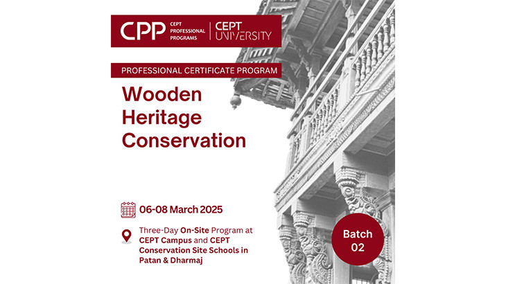 Certificate Course on Wooden Heritage Conservation (Batch-2)