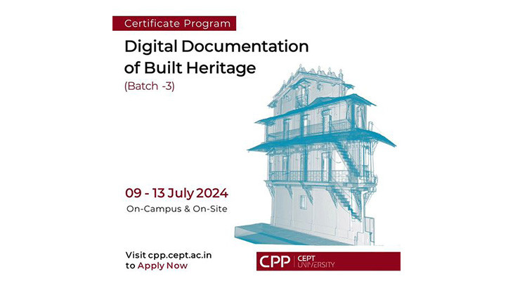 Certificate Course on Digital Documentation of Built Heritage (Batch-3)