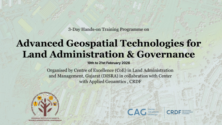 Geospatial Technologies for  Land Administration and Governance