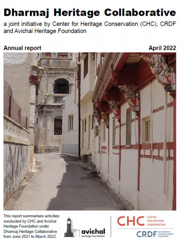 Annual report 2021-22 - Dharmaj Heritage Collaborative  